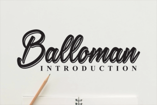 Balloman Font: A Playful Typeface for Modern Campaigns