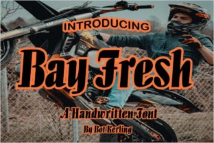 Bay Fresh: A Friendly Handwritten Typeface for Editors