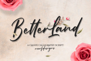 Better Land: A Handwritten Font for Makers
