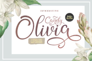 Candy Olivia: A Playful Handwritten Font for Campaigns