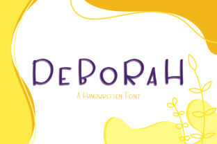 Deborah: A Friendly Handwritten Font for Branding