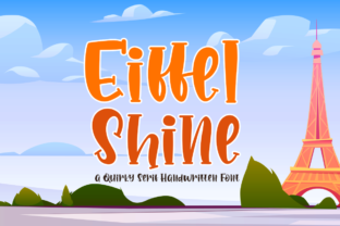Eiffel Shine: A Handwritten Font for Editorial Design