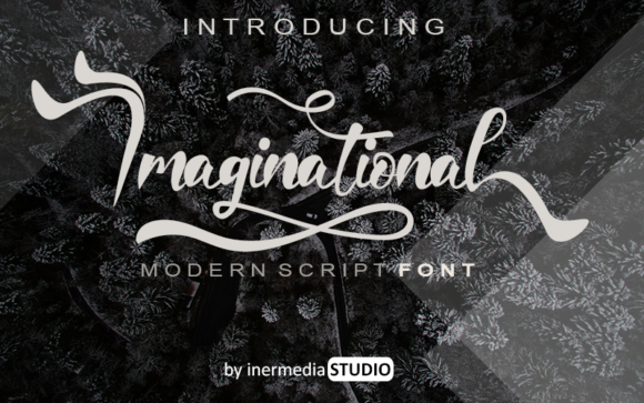 Imaginational: A Handwritten Typeface for Editorial Design
