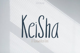 Keisha: A Handwritten Font for Editorial Design