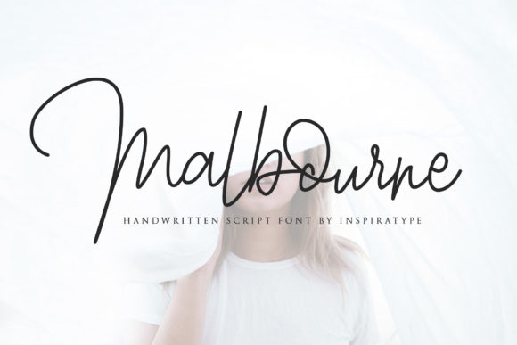 Malbourne: The Handwritten Font for Crafters