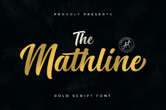 Mathline: A Handwritten Font for Authentic Brands