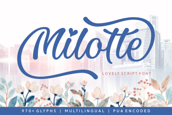 Milotte: A Handwritten Font for Makers