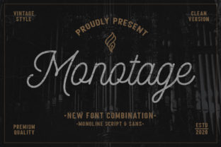 Monotage: A Modern Typeface for Editorial Clarity
