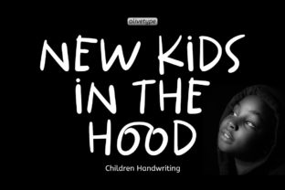 New Kids in the Hood Font for Web Design