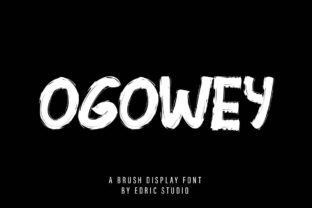 Ogowey: A Handwritten Font for Authentic Branding
