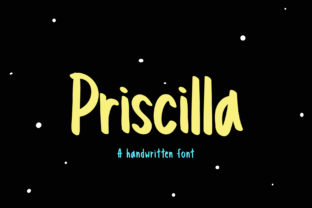 Priscilla: A Handwritten Font for Digital Design