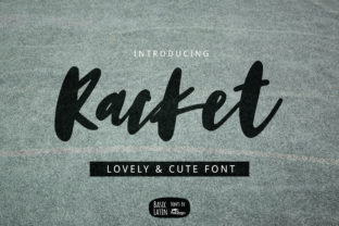 Racket Font: Authentic Handwritten Style for Editorial Design