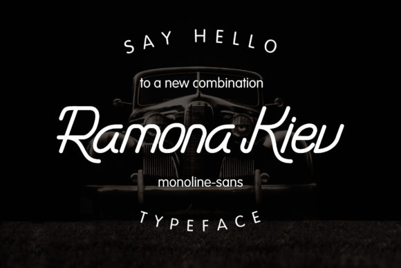 Ramona Kiev: A Handwritten Font for Branding