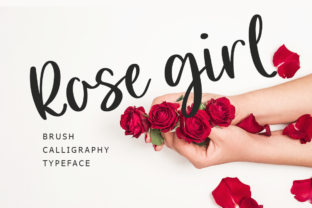 Rose Girl Font: Handwritten Charm for Makers