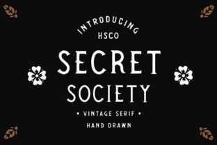 Secret Society Font: Vintage Style for Modern Campaigns