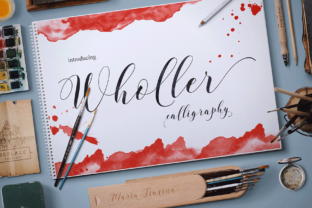 Wholler: A Handwritten Font for Editorial Design