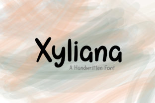 Xyliana: A Handwritten Font for Authentic Branding